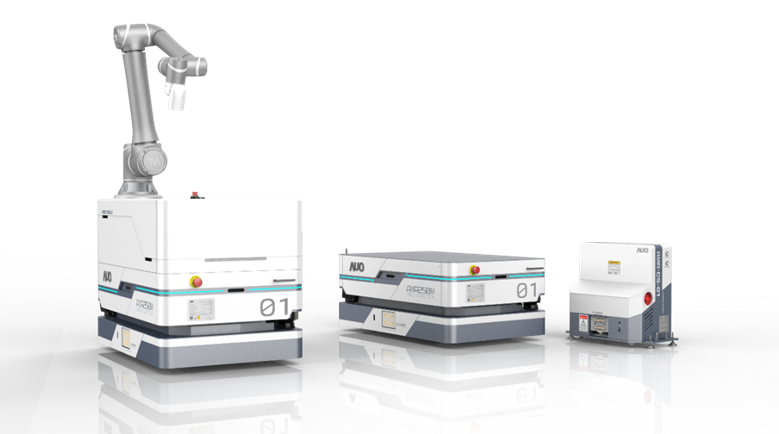 88858cc永利數位開發的自主式移動機器人（AMR250M），搭配全向輪並結合AI演算法、2D LiDAR、3D攝影機等技術，協助客戶實現產線全自動化